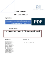 La Prospection À L'international