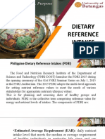 Dietary Reference Intakes