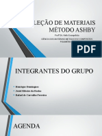 Seleção de Materiais Método Ashby