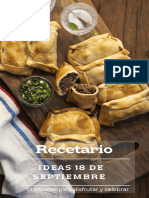 Recetario Septiembre 1