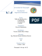 Procesos Industriales - Destilación, Evaporación y Secado