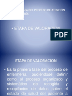 Etapa de Valoración