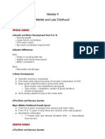 Module 4 - Middle and Late Childhood