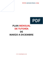 Plan de Tutoría Lecturas 2020