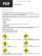 Manual Completo de Señales de Tránsito y Su Significado