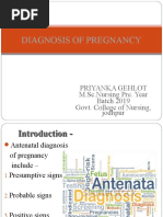 Antenatal Diagnosis of Preg