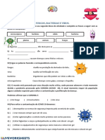 Fungos, Bacterias E Virus.: Microscópicos Bactérias Célula Bactérias