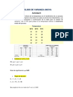 Act 13 - Análisis de Varianza Anova