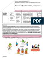 ACTIVIDAD 4 Proponemos y Practicamos en Familia Un Juego Predeportivo