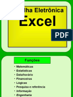 Apostila Excel - TODAS As Funcoes