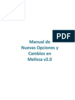 Manual de Lo Nuevo de Melissa v20