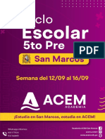 Semana 12-09 Al 16-09 Ciclo Escolar 5to Pre Acem