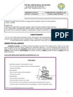 2° Bimestre - Bloco 1 - 10-05-2021 A 02-06-2021 - 5° Anos