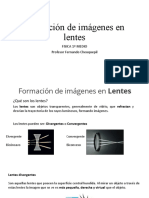 Formación de Imágenes en Lentes