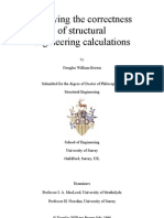 Verifying Engineering Calculation