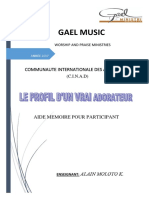 GAEL MUSIC - Le Profil D'un Vrai Adorateur