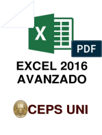 Manual Excel Avanzado 2016