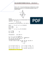 Examen Primer Parcial Calculo II