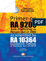 Primer On Anti-Trafficking in Persons