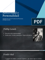 Clase 11 Estructura de La Personalidad - Las Tendencias Humanas (P.Lersch)