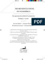 La Neurociencia Social en Sudamerica