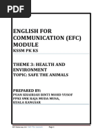 English For Communication Form 3 PKP Module