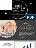 Unit V - Human Biocultural Evolution