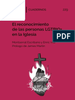 El Reconocimiento de Las Personas LGTBIQ+ en La Iglesia