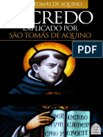 O Credo - Explicado Por São Tomás de Aquino