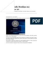 Tutorial Quebrando Senhas No Windows 10