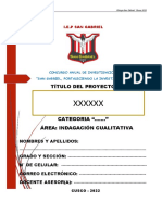 Fencyt Informe de Indagacion Cualitativa