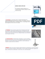 Common Laboratory Apparatus Names and Uses