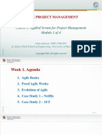 Course 1. Applied Scrum For Project Management Module 1 of 4