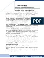 Entrega No Depósito Fechado, Por Conta e Ordem Do Destinatário