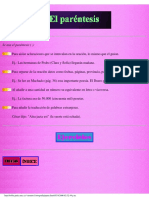 Paréntesis HTML