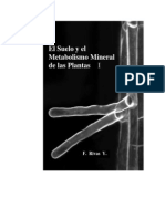 El Suelo y El Metabolismo Mineral de Las Plantas