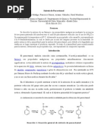 Sintesis de Paracetamol