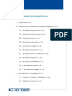 Analisis de La Competencia