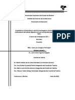 Experiencias de Enseñanza Remota de Emergencia Durante La COVID-19 en Licenciaturas Del Ámbito Deportivo en Una Universidad Pública Estatal (2020-2021)