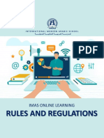 Imas Online Learning Rules and Regulations