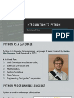 2-Introduction To Python