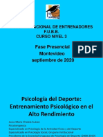 Chalela Psicología Del Deporte-Entrenamiento Psicológico para El Alto Rendimiento