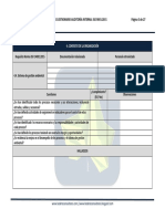 Check List Auditoría ISO 14001 2015 2