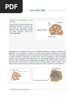 SOIL STRUCTURE Module 1