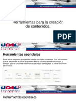 Herramientas para La Creación de Contenidos