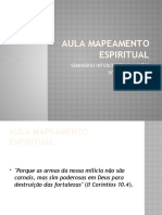 Aula Mapeamento Espiritual