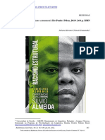 2.1 - ALMEIDA, S. Racismo Estrutural. São Paulo - Pólen, 2019. 264 P. ISBN 978-85-98349-75-6