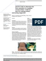 Retrospective Study To Determine The Short-Term Outcomes of A Modified Pneumovesical Glenn-Anderson Procedure For Treating Primary Obstructing Megaureter. 2015