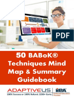 Adaptive US 50 BABoK Techniques Ebook