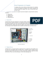 HW Components of A Computer